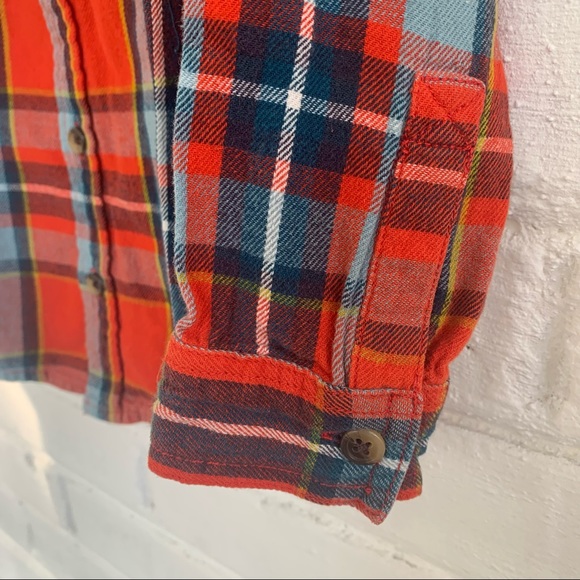 Tea Collection flannel shirt, size 5. - Picture 5 of 6